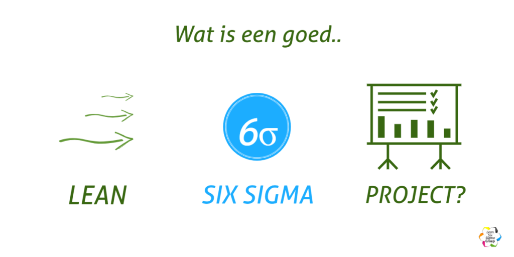 Wat is een goed Lean Six Sigma project?