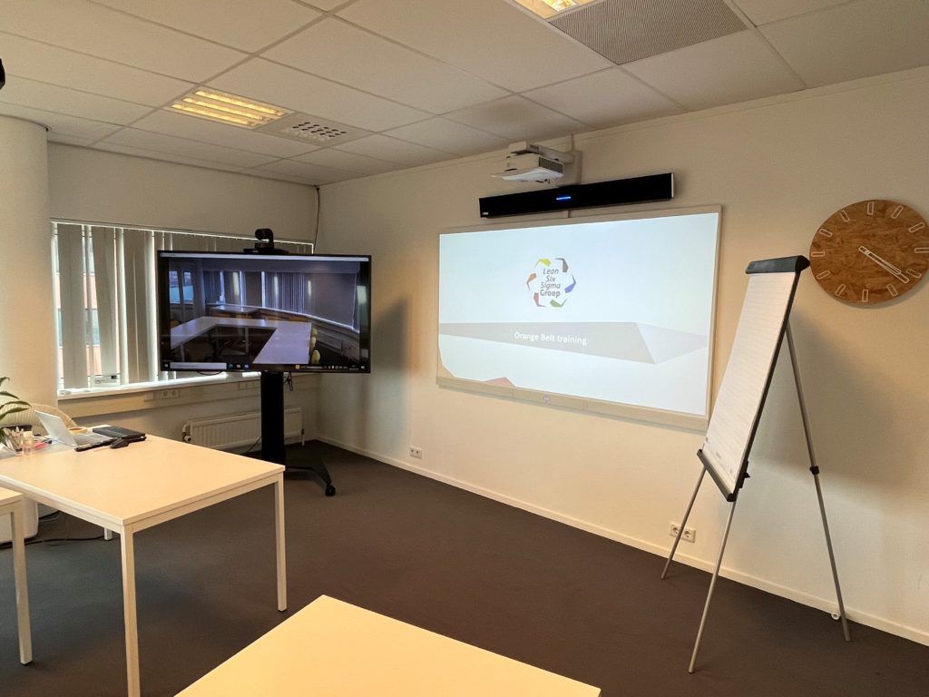 Trainingsruimte voor virtuele trainingen