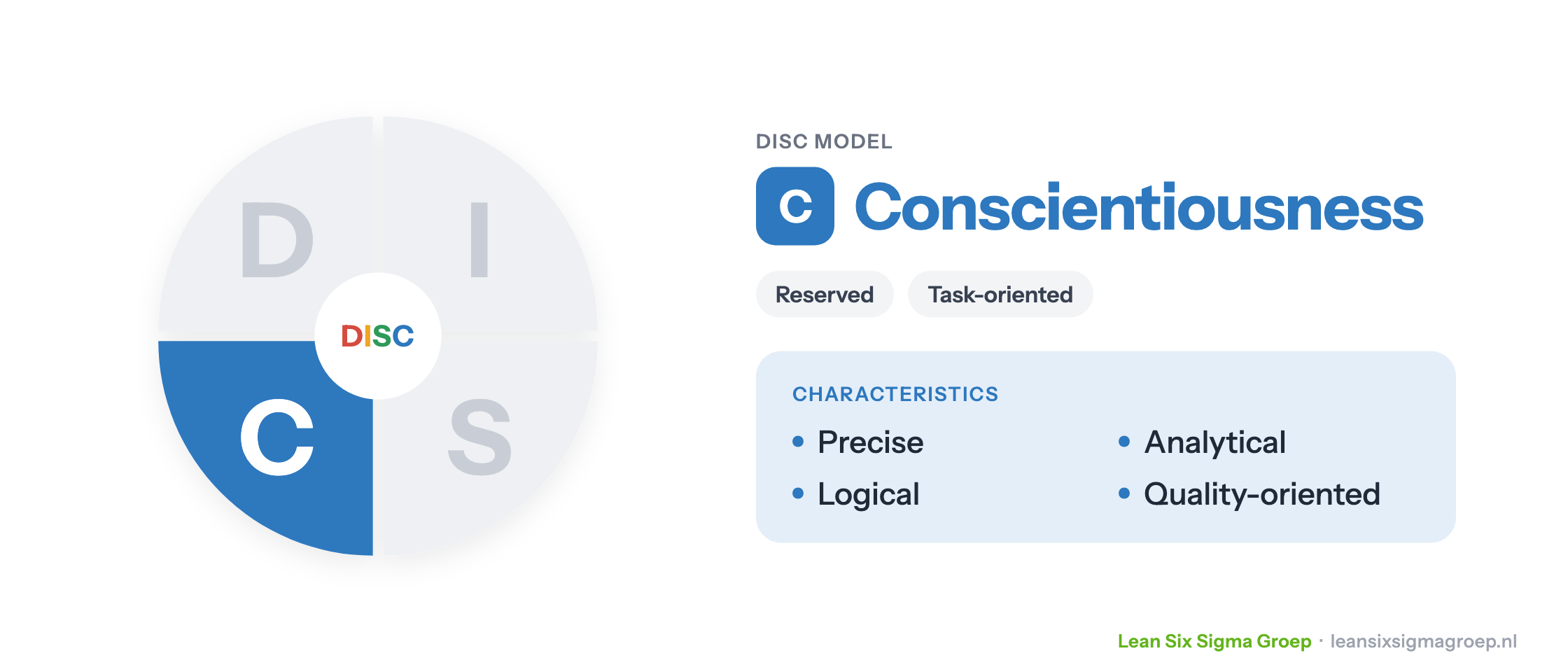 DISC model: the Conscientiousness style and its characteristics